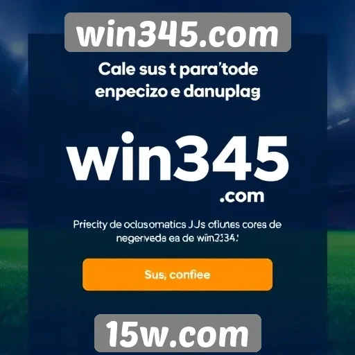 Recursos e funcionalidades do win345.com